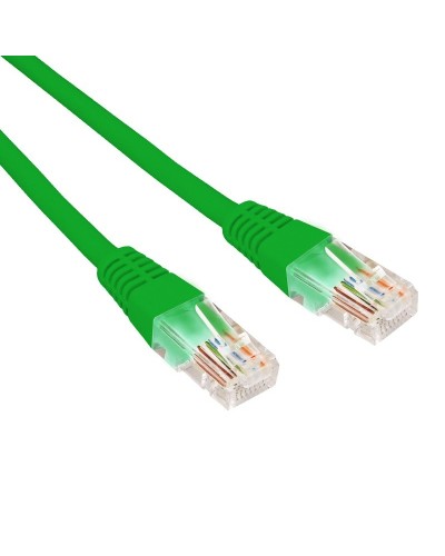 Патч-корд U/UTP CAT 6, RJ45-RJ45, 26AWG, LSZH, зеленый, 0.5м REXANT (02-0296-05). Патч-корд UTP. Rexant в Грозном