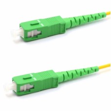 Патч-корд оптический соединительный (SM), 9/125 (OS2), SC/APC-SC/APC, (Simplex), LSZH, 10м REXANT (50-2026): Патч-корд оптический