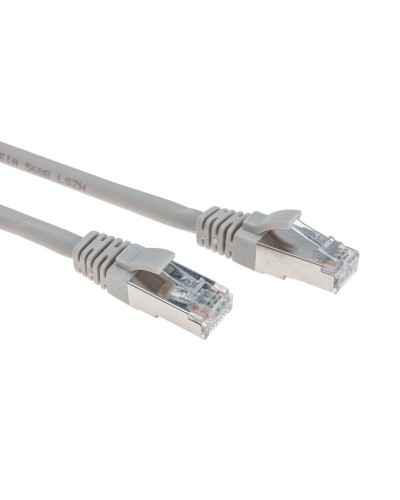 Патч-корд S/FTP CAT 6A (10G), RJ45-RJ45, 28AWG, LSZH, серый, 1м REXANT (02-0390-1). Патч-корд медный. Rexant в Грозном