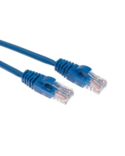 Патч-корд U/UTP, CAT 5e, RJ45-RJ45, 26AWG, LSZH, синий, 3м  REXANT (02-0104-3). Патч-корд UTP. Rexant в Грозном