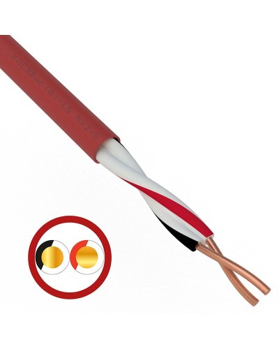 КПСВВнг(А)-LS 1х2х0,75 (01-4861)(REXANT). Кабель для систем пожарной и охранной сигнализации. Rexant в Грозном