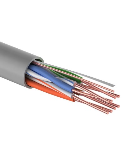 U/UTP, CAT 5e, ZH нг(А)-HF, 4PR, 24AWG, INDOOR, SOLID LIGHT 305 м (01-0059). Кабель «витая пара» (LAN) для структурированных систем связи. Rexant в Грозном