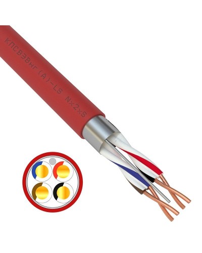 КПСВЭВнг(А)-LS 2х2х0,75 (01-4866-1)(REXANT). Кабель для систем пожарной и охранной сигнализации. Rexant в Грозном