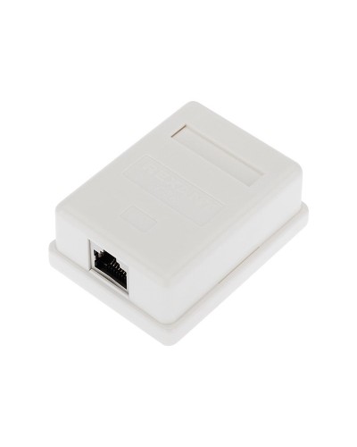 Розетка компьютерная внешняя, 1-порт FTP RJ-45 (8P8C), CAT 6 REXANT (03-0142). Розетка RJ-45. Rexant в Грозном