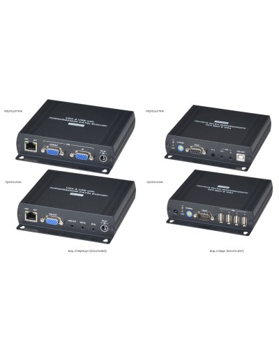 VKM04. Удлинитель VGA, клавиатуры, мыши. SC&T в Грозном