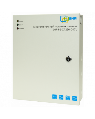 SNR-PS-C1230-D17U: Многоканальный источник питания 16x1.56А+ 1x5А, 12В DC, 30A в Грозном