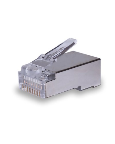 Коннекторы 8P8C FTP Cat.5e (RJ-45) (100шт) (10-0231). Разъем RJ-45. SUPRLAN в Грозном