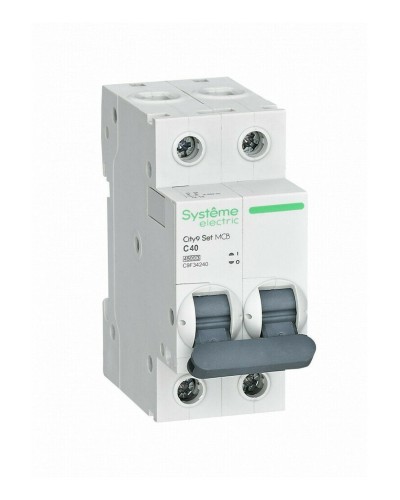 City9 Set 2P 40А 4.5kA С (C9F34240). Автоматический выключатель. Systeme Electric в Грозном
