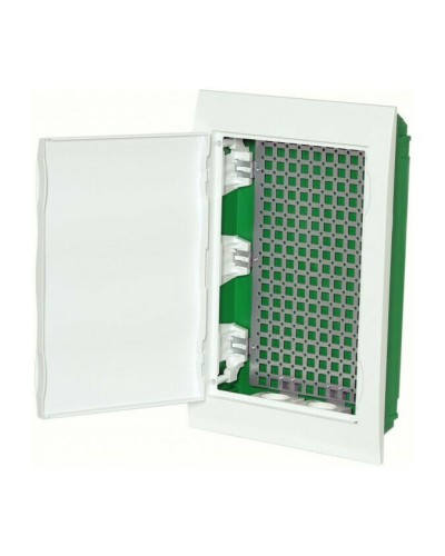 City9 Box IT 36 модулей встраиваемый с белой дверцей, 2 розетки (EZ9E312P2FIT). Щиток модульный. Systeme Electric в Грозном