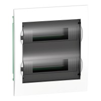 City9 Box 24 модулей встраиваемый с прозрачной дверцей (EZ9E212S2FRU). Щиток модульный. Systeme Electric