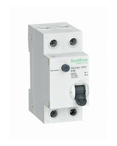 City9 Set 1P+N С 10А 4.5kA 30мА A 230В (C9D55610). Автоматический выключатель дифференциального тока. Systeme Electric в Грозном