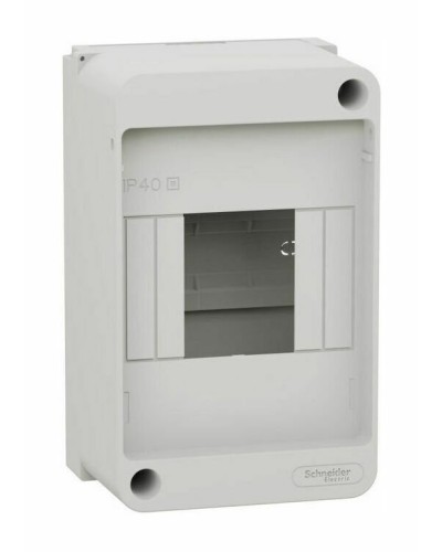 City9 Box XS 4 модуля без дверцы, белый (EZ9EAA104). Щиток модульный. Systeme Electric в Грозном