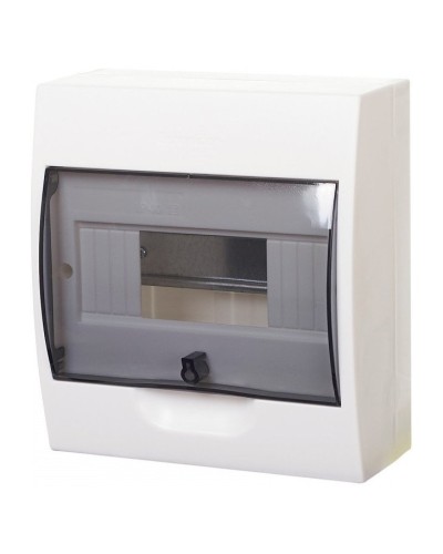City9 Box 8 модулей навесной с прозрачной дверцей (EZ9E108S2SRU). Щиток модульный. Systeme Electric в Грозном