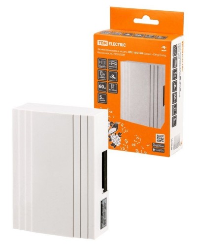 ЗПС-10/2-ЭМ, эл.мех - Ding-Dong, без кнопки, AC 230V (SQ1901-0046). Звонок проводной. TDM ЕLECTRIC в Грозном