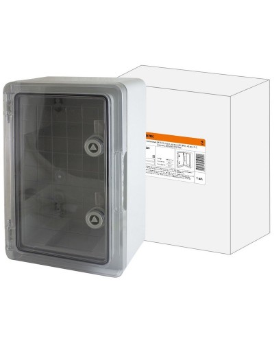 ЩМП-0-8, прозрачная крышка ABS, IP65, 700x500x250. Бокс пластиковый антивандальный. TDM ЕLECTRIC в Грозном