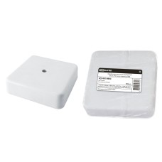 Коробка КР 75х75х20 ОП белая, IP40 (SQ1401-0903). Распаячная коробка. TDM ЕLECTRIC