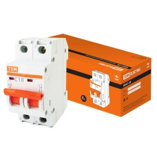 ВА47-29 2Р 10А 4,5кА х-ка С (SQ0206-0091). Автоматический выключатель. TDM ЕLECTRIC