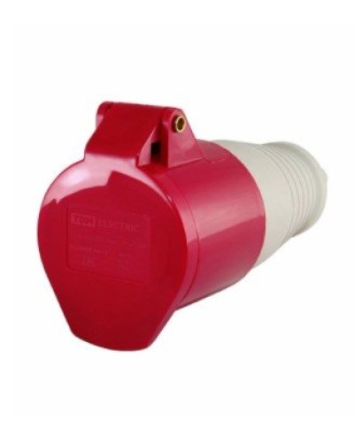 Розетка 214 переносная 3Р+РЕ 16А 380В IP44 (SQ0603-0011). Розетка. TDM ЕLECTRIC в Грозном