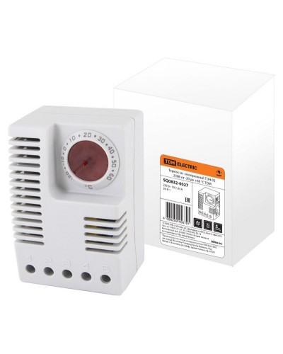 Термостат электронный ТЭН-02 230В (SQ0832-0027). Термостат. TDM ЕLECTRIC в Грозном