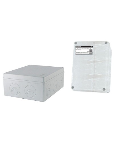 Коробка ОП 240х195х90мм, крышка, IP55, кабельные вводы d28-3шт, d37-2шт (SQ1401-1272). Распаячная коробка. TDM ЕLECTRIC в Грозном