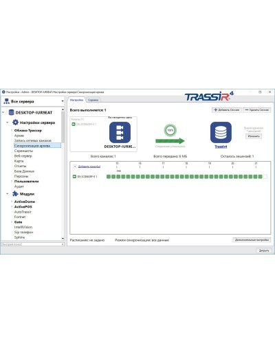 TRASSIR NetSync. Программное обеспечение для IP систем видеонаблюдения. Trassir в Грозном