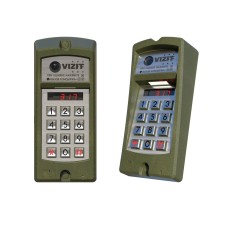 БВД-317FCBW. Блок вызова домофона. VIZIT