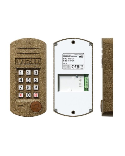 БВД-315FCP. Блок вызова домофона. VIZIT в Грозном