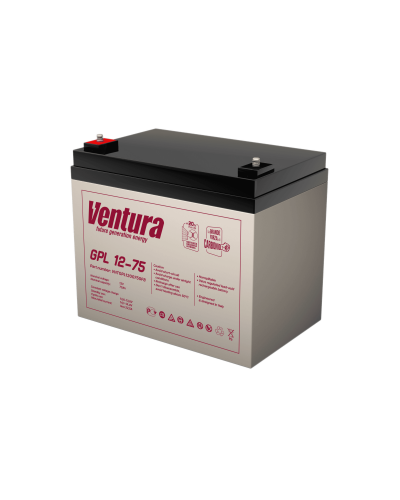 Ventura GPL 12-75. Аккумулятор герметичный свинцово-кислотный. Ventura в Грозном