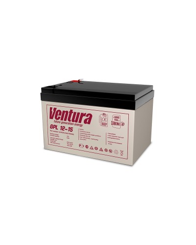 Ventura GPL 12-15. Аккумулятор герметичный свинцово-кислотный. Ventura в Грозном