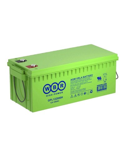 WBR GPL122000H. Аккумулятор герметичный свинцово-кислотный. WBR в Грозном