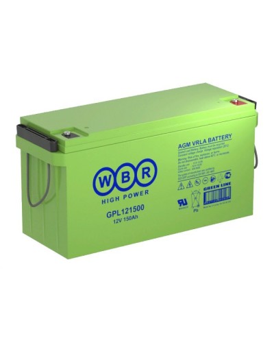 WBR GPL121500A. Аккумулятор герметичный свинцово-кислотный. WBR в Грозном