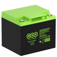 WBR GPC12-38K. Аккумулятор герметичный свинцово-кислотный. WBR