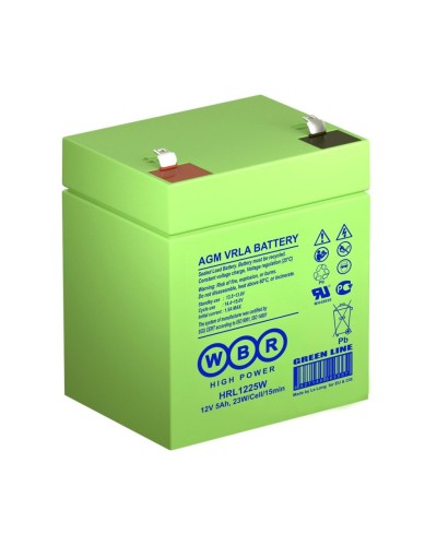 WBR HRL1225W. Аккумулятор герметичный свинцово-кислотный. WBR в Грозном