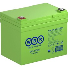 WBR GPL12330. Аккумулятор герметичный свинцово-кислотный. WBR
