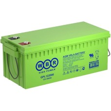 WBR GPL122000. Аккумулятор герметичный свинцово-кислотный. WBR