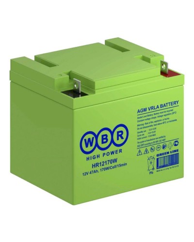WBR HR12170W. Аккумулятор герметичный свинцово-кислотный. WBR в Грозном