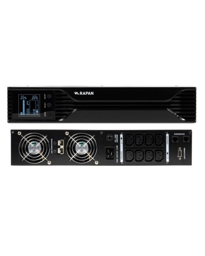 RAPAN-UPS 3000 RACK+4х9Ah (RAPAN-UPS 3000-RACK-IN-4х9-E) (8960). Бесперебойный источник питания. Бастион в Грозном