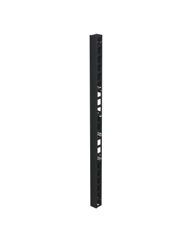 Организатор вертикальный с крышкой 47U, 90мм, для IT-CQE черный (R5VRPC4790B). Организатор вертикальный с крышкой. ДКС в Грозном