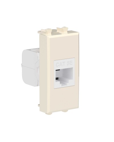 Розетка RJ-45, кат.5E, Avanti, 1 модуль, ванильная дымка (4405661): Розетка компьютерная модульная в Грозном