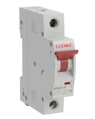 YON max MD63N 1P 16А 6кА C (MD63N-1PC16). Автоматический выключатель. ДКС в Грозном