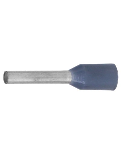 Наконечник-гильза НШВИ 0.75-06, серый (100 шт) (IF0.75-06GR). Наконечник-гильза с изолированным фланцем. ДКС в Грозном