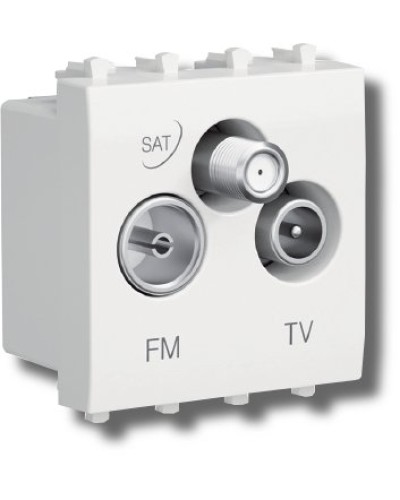 Розетка TV-FM-SAT Avanti 1 модуль ванильная дымка (4405532): Розетка TV-FM-SAT в Грозном