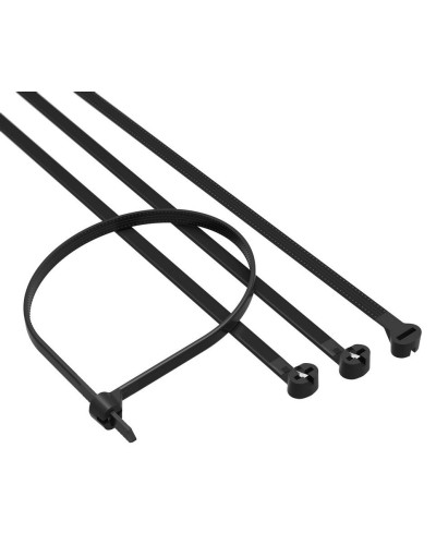 Хомут 4,8x200 P6.6, черный (100шт) (21315SR): Хомут с двойным замком в Грозном