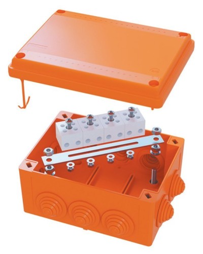 Коробка FS 100х100х50 5P (FSB10506): Коробка ответвительная огнестойкая из термопласта в Грозном