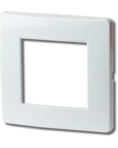 Рамка на 2 модуля (одноместная), белая (75010W): Рамка одноместная, Brava в Грозном