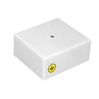 Коробка MB75 75х75х40, 4P (1,5…4мм²) белая (46121PE-HF-W). Коробка монтажная, огнестойкая, без галогена. Экопласт