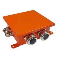 Коробка SMB165 металлическая 164х164х65, 5P (2,5-16 мм²) (56429E). Коробка, огнестойкая. Экопласт