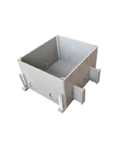 Коробка для люков в пол на 2 поста BOX/2+2ST66 (70125): Коробка для люков в пол на 2 поста 45х45мм + 2 модуля 45х22,5 (70025), пластик в Грозном