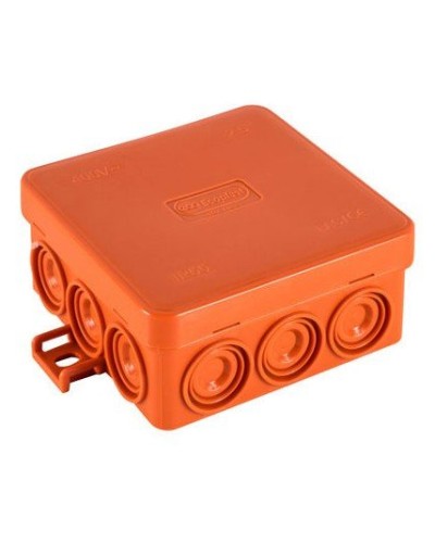 Коробка JBL085 85х85х38, 12 вых., 6P (0,15...2,5мм²) (43255HF): Коробка монтажная, огнестойкая, без галогена в Грозном