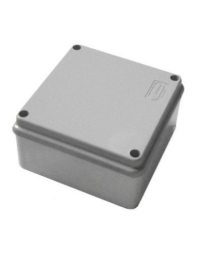 Коробка JBS100 100х100х55, 6P (1,5…10мм²) серая (42367HF-GR). Коробка монтажная, огнестойкая, без галогена. Экопласт в Грозном